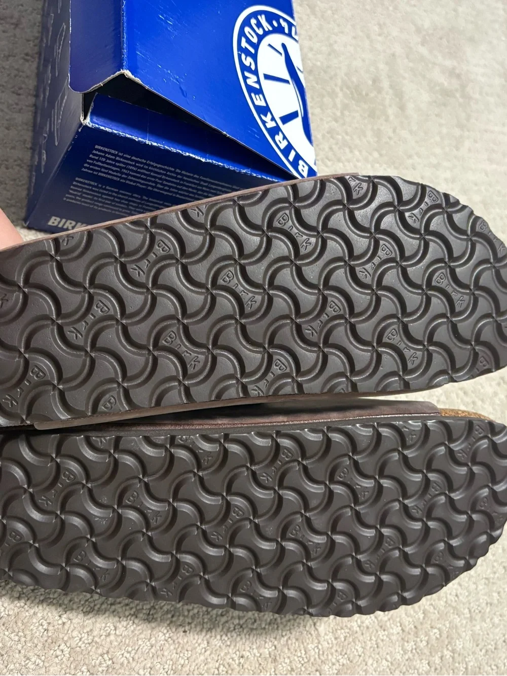 NIB Birkenstock Oiled Leather Arizona - Habana